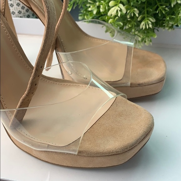 Steve Madden Tan suede high heels - Picture 7 of 12
